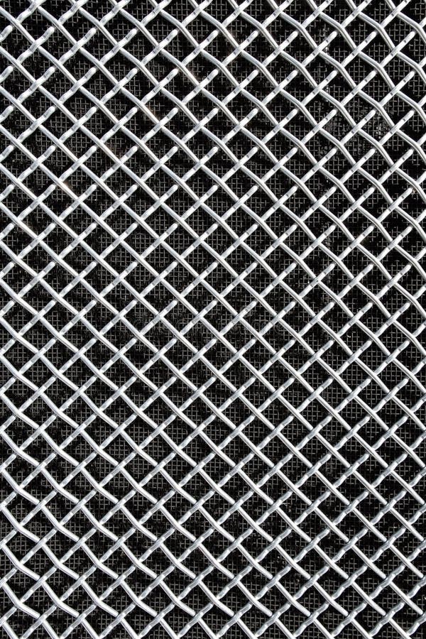 Metal Mesh or Aluminum Grid with Regular Pattern Stock Photo - Image of ...