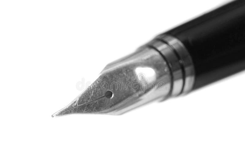 Metal Nib Pen isolated stock images Metal Nib Pen isolated stock images