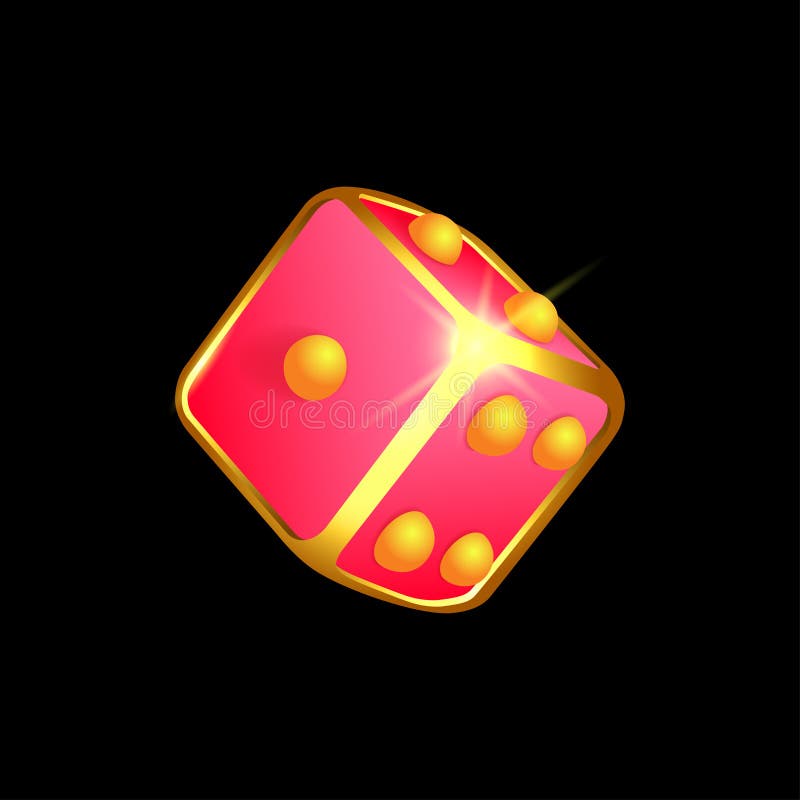 Pink Dice Clipart 6