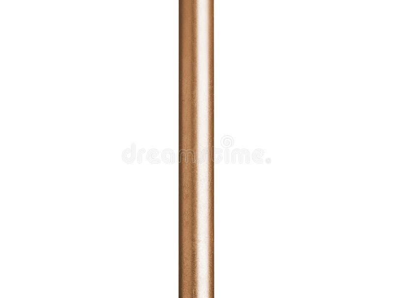 Metal pipe isolated stock photos
