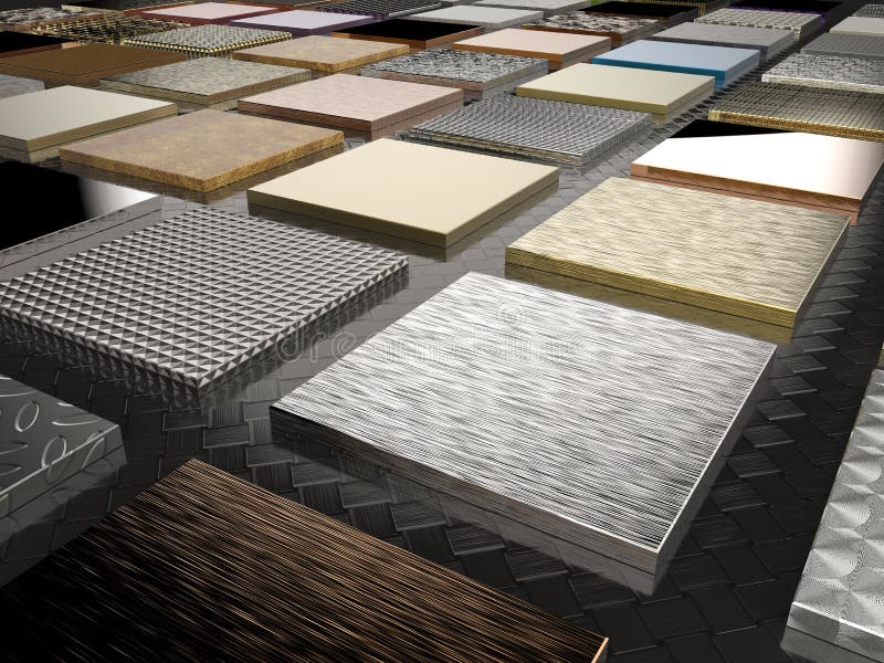 Metal plates stock photo. Image of shiny, iron, plate 81596624