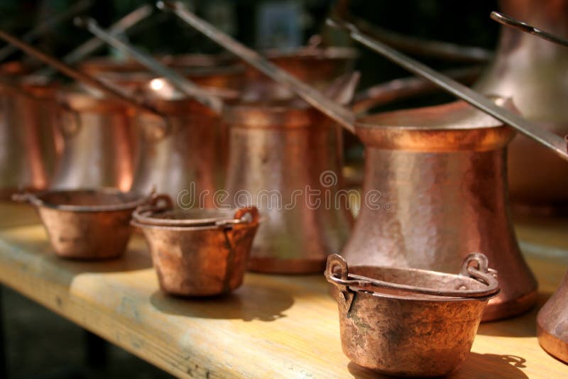 Metal Pots Picture. Image 1494659