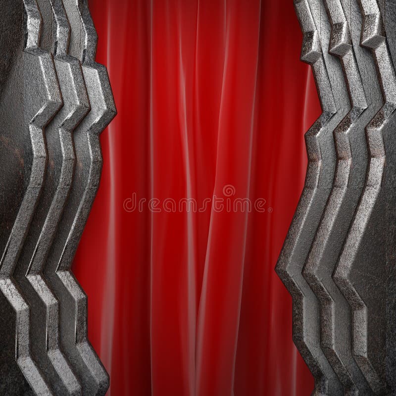 Red Iron Curtain Stock Illustrations 584 Red Iron Curtain Stock