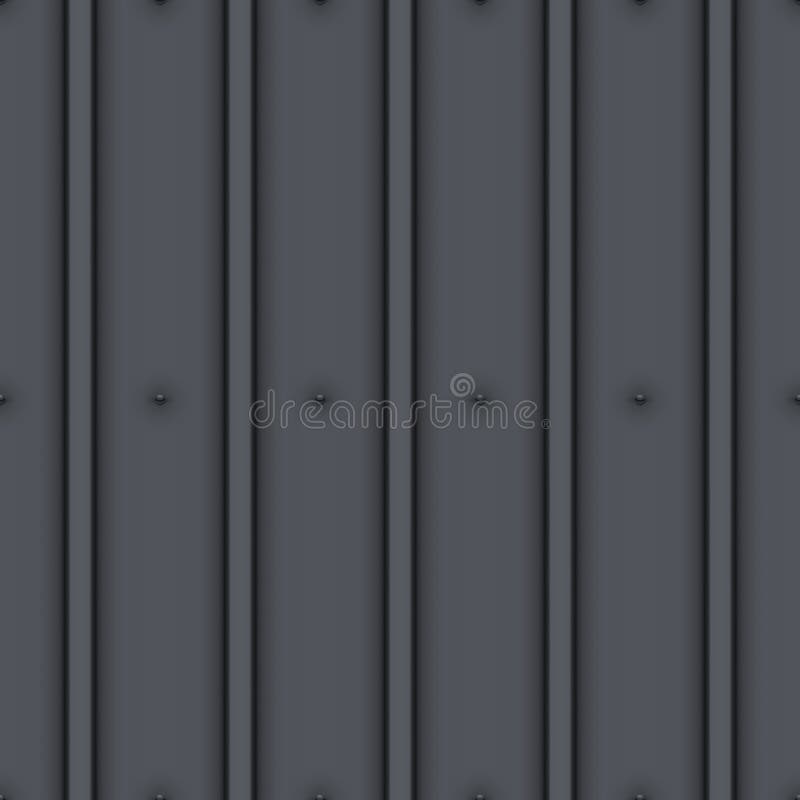 Metal roof seamless pattern