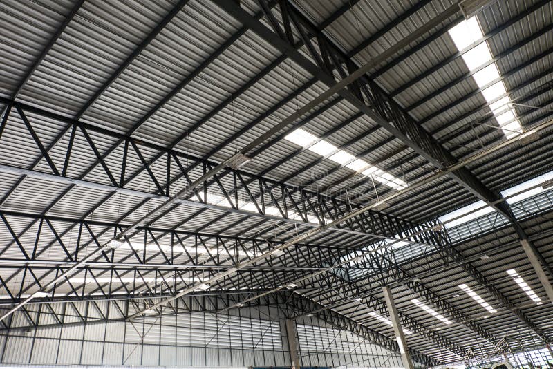 Metal roof structure and Channel light