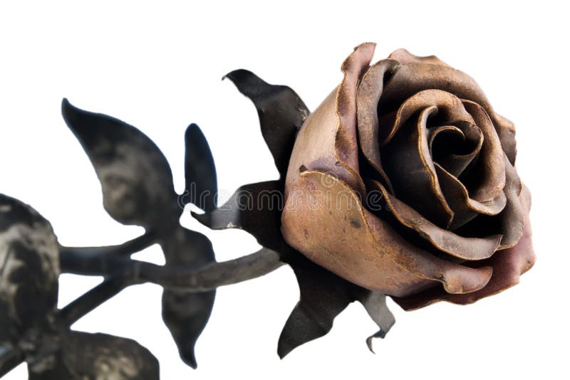 Metal rose