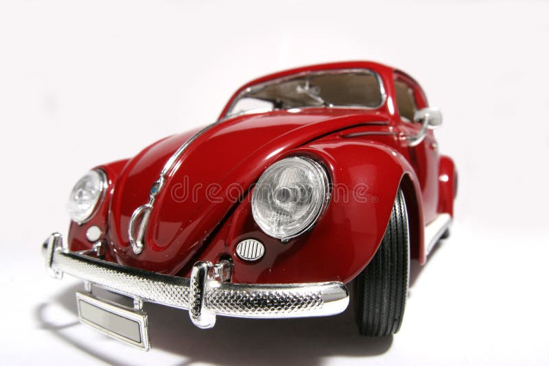 Metal scale toy model old VW Beatle 1955 fisheye 3