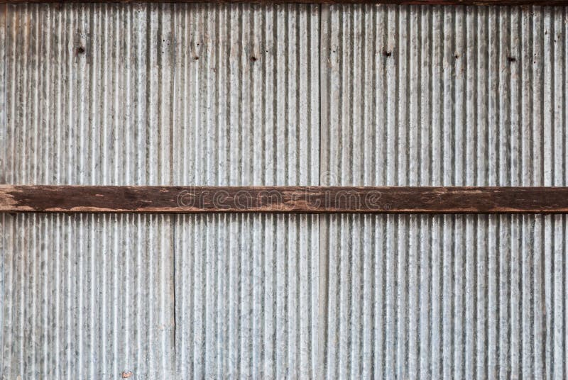 Metal Sheet with Wood Stripe Background/ Texture Stock Image Image of