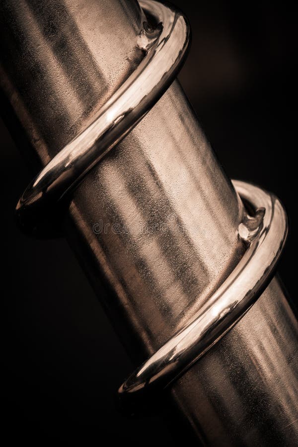 Metal spiral stock photo. Image of loop, helix, black 55271832