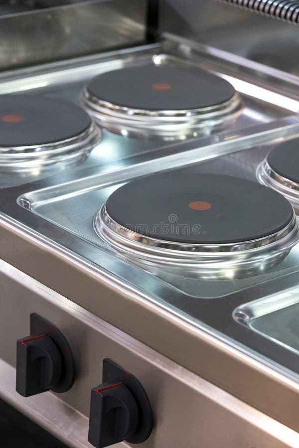 Metal Surface of the Cooking Plate for Cooking Stock Photo Image of