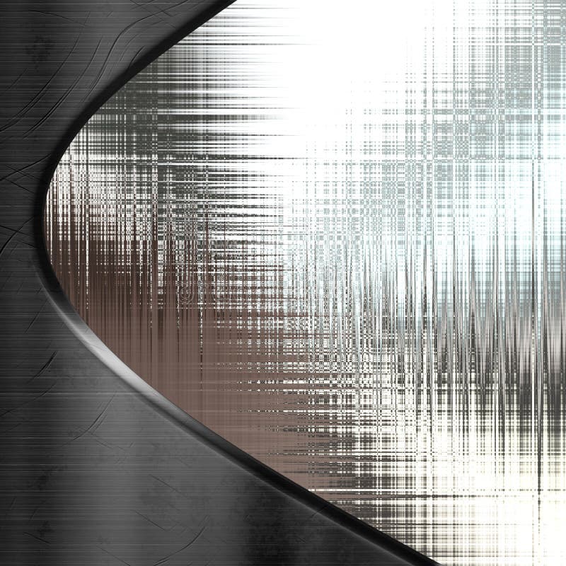 Sfondo ondulato, lucide, argento, metallo, texture in un disegno di curva.