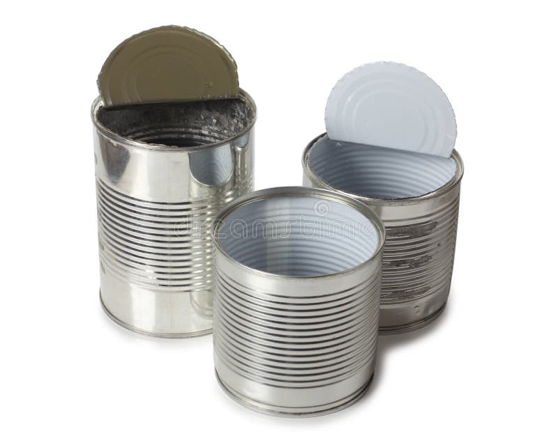 Metal Tins Of Food Picture. Image: 24390470