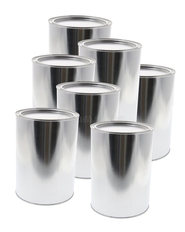 Metal Tin Containers stock image. Image of tins, metal 9383833