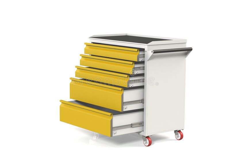 Metal Tool Cabinet On Wheels With Drawers A Convenient Place For
