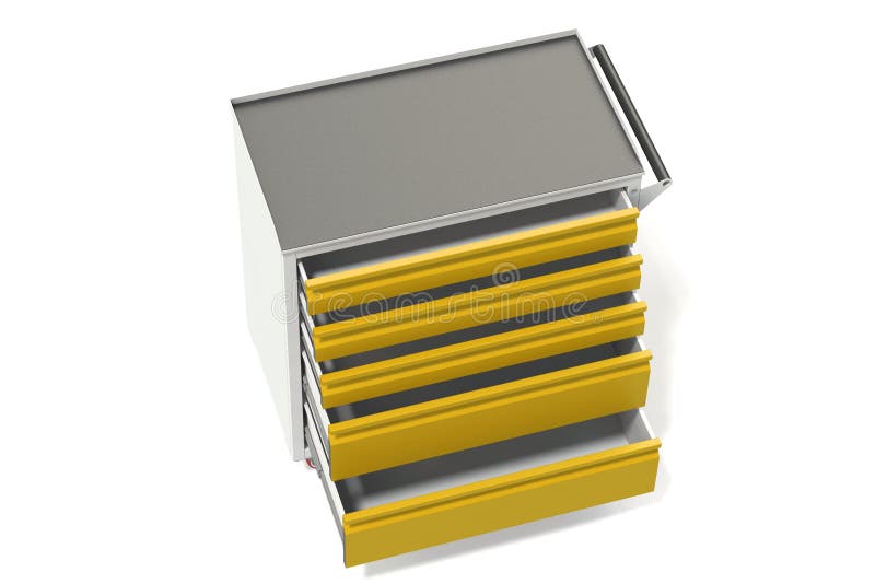 Metal Tool Cabinet On Wheels With Drawers A Convenient Place For