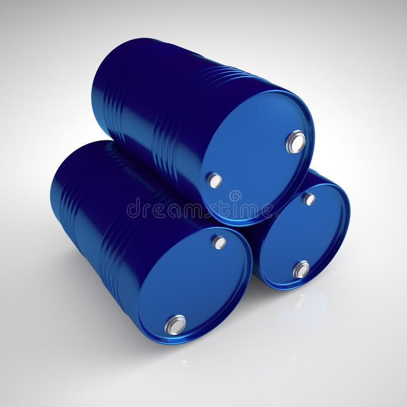 MetalBarrel lizenzfreie abbildung