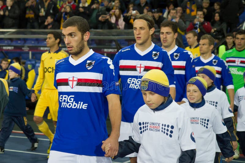 UC Sampdoria vs Genoa FC editorial stock image. Image of fans - 191404714