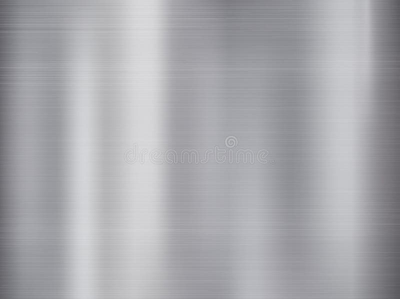 Metall, Edelstahlbeschaffenheitshintergrund mit Reflexion stock abbildung Metall, Edelstahlbeschaffenheitshintergrund mit Reflexion stock abbildung