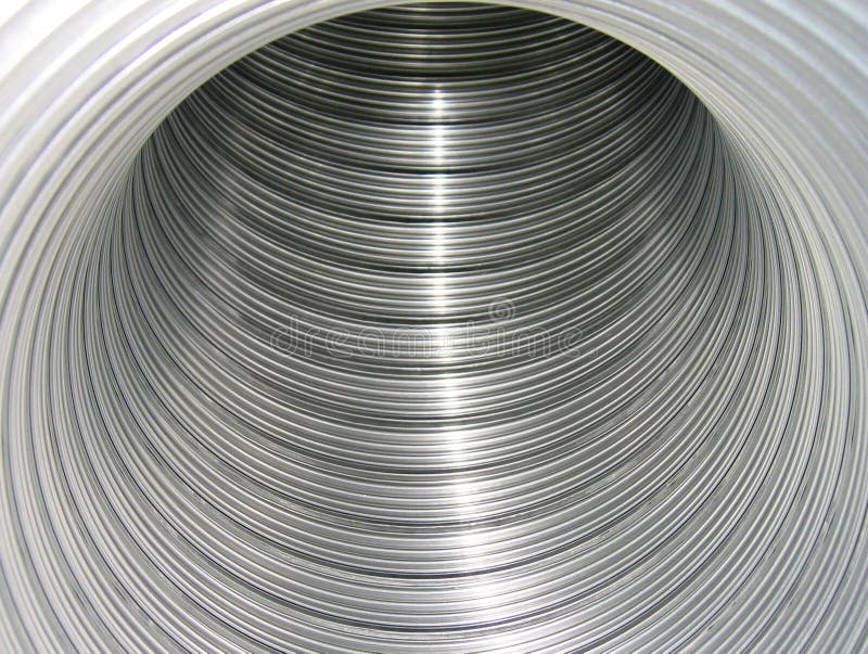 Metal tube. Metal tube