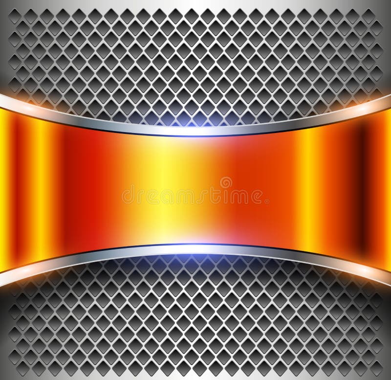 Metallic background 3D stock vector. Illustration of background 178767171