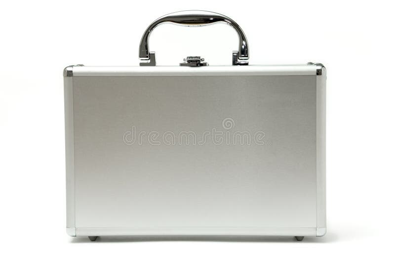 Metallic briefcase