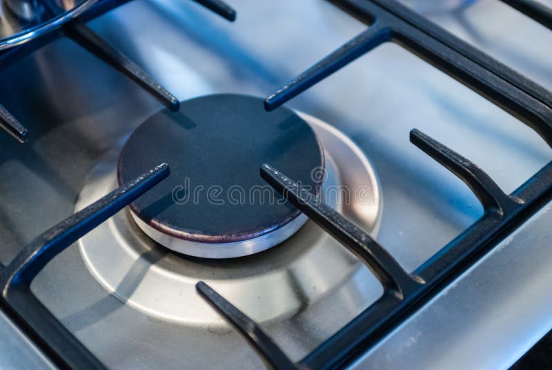 Gas stove burner stock photo. Image of cost, heat, natural 29639858