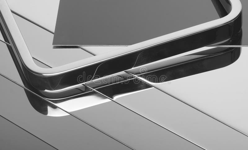 Some abstract mirroring metallic object and surfaces. Mirroring object stock images, royalty-free photos and pictures