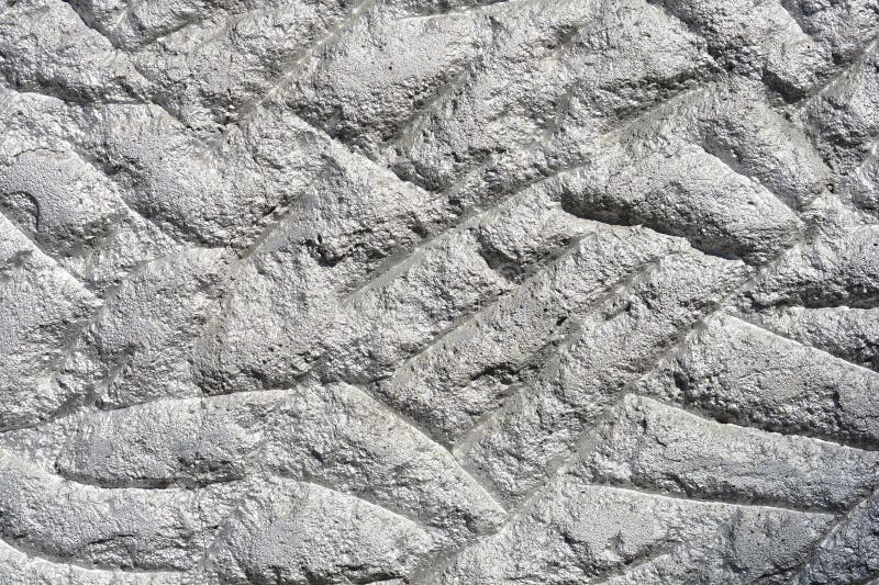 Metallic-silver textured wall detail stock photos
