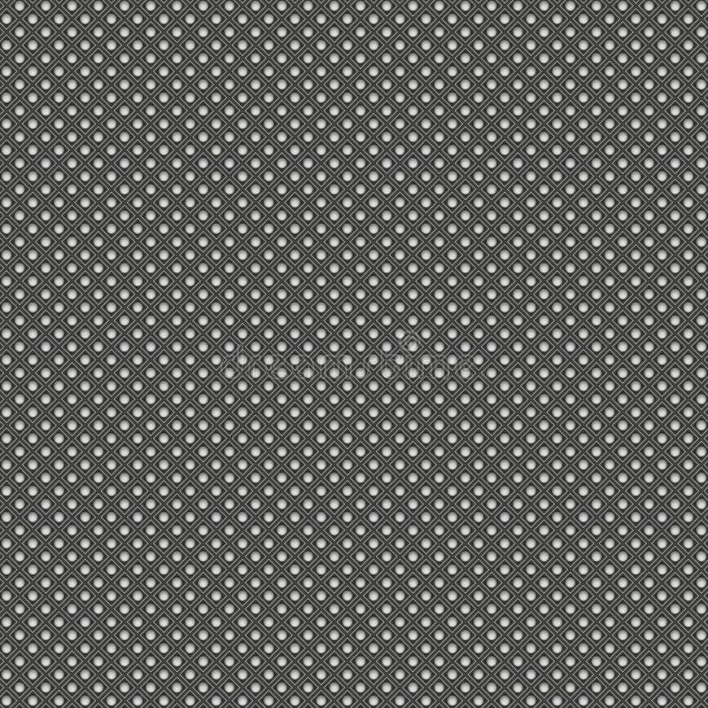 Metallisk geometrisk sömlös bakgrundsmodell 3d framför illust stock illustrationer Metallisk geometrisk sömlös bakgrundsmodell 3d framför illust stock illustrationer