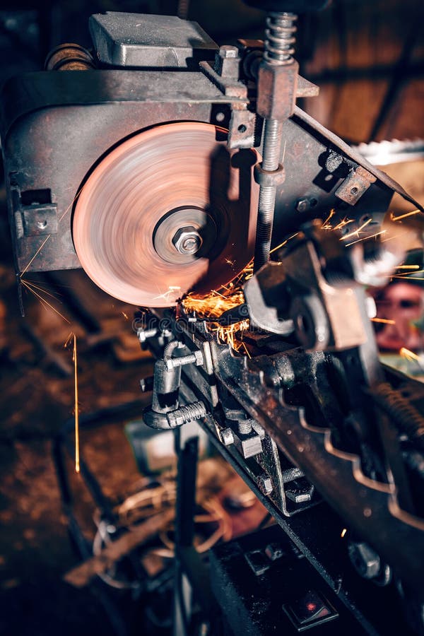 Metalworking industry stock photo. Image of circular 135693704