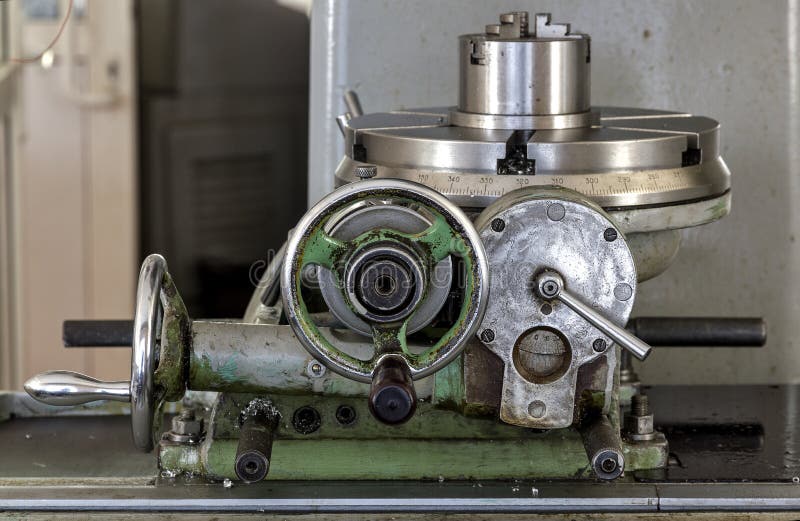 Metalworking machinery. stock image. Image of fashioned 58391873