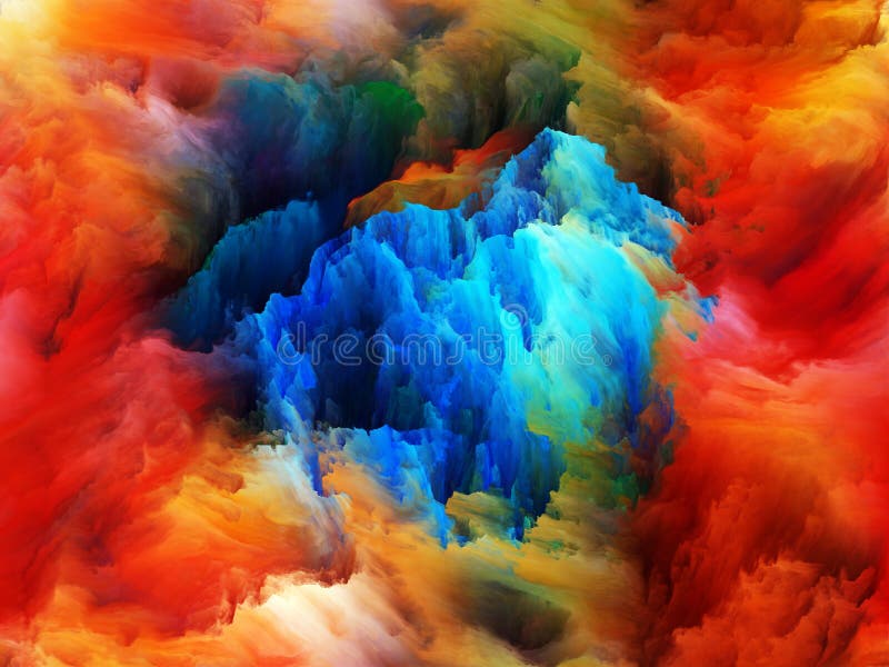 Metaphorical Colors vector illustration