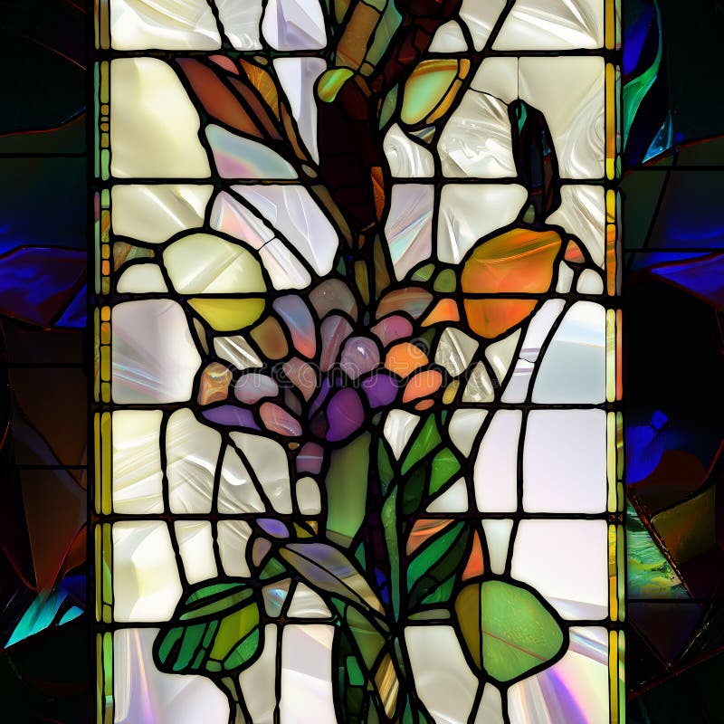 Metaphorical Glass Forms vector illustration