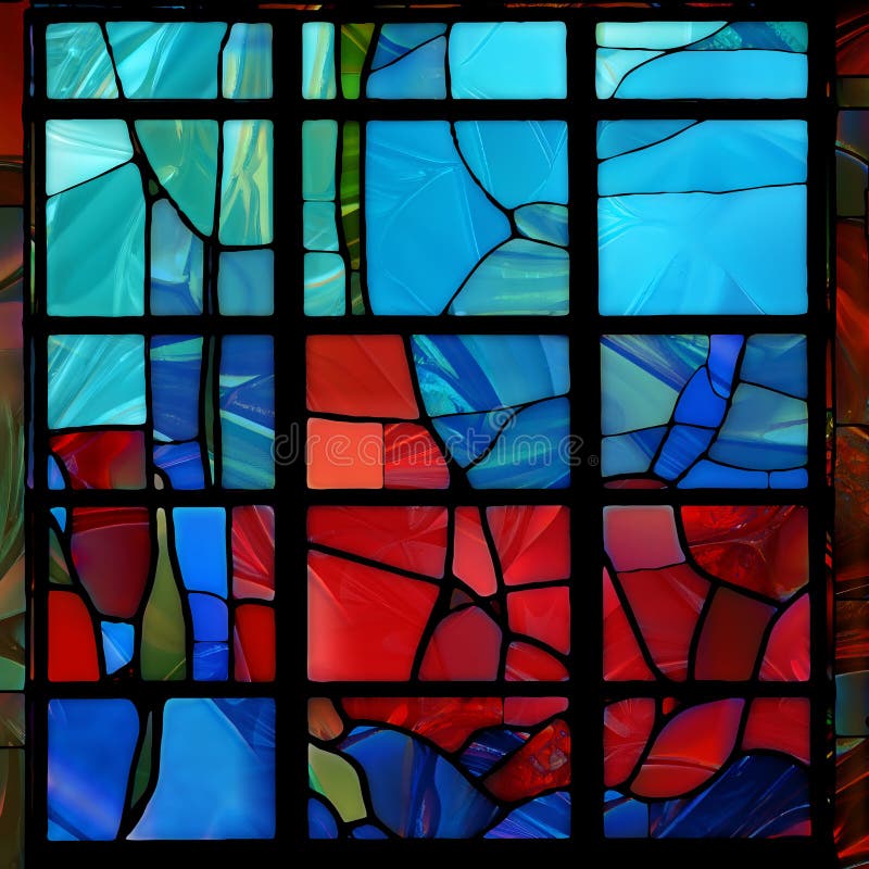 Metaphorical Glass Forms royalty free illustration