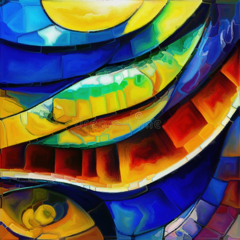 Metaphorical Nautilus vector illustration