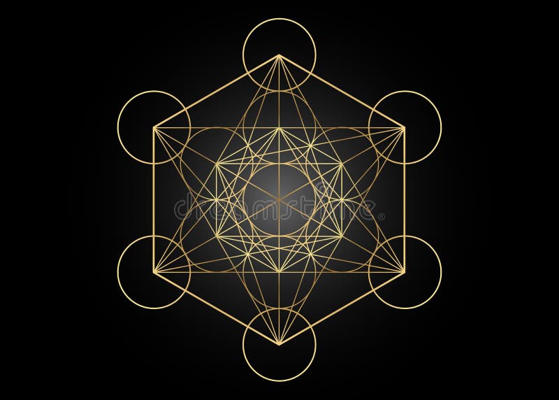 Rainbow Metatrons Cube PRINT by Lilyas on DeviantArt