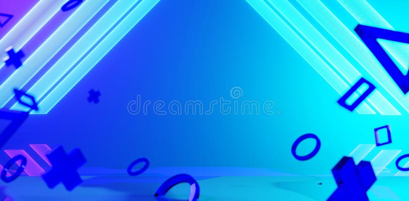 Metaverse vr world simulation gaming cyberpunk style, digital robot ai, 3d illustration rendering, virtual reality royalty free illustration