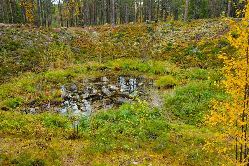 Meteorite crater