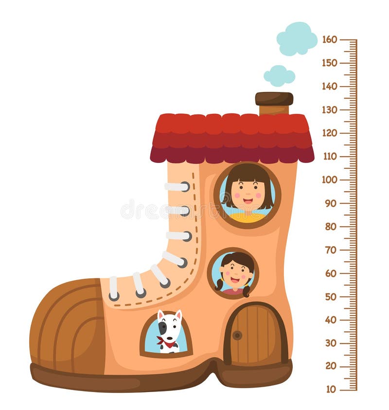 The Boot House, 3d CG stock illustration. Illustration of boot 43025126