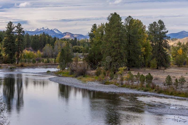 Methow River near Winthrop, Washington.