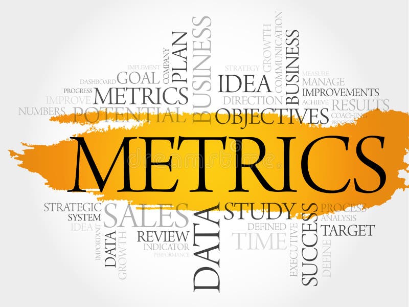 Metrics Word Ruler Measurement System Methodology Benchmarking Stock ...