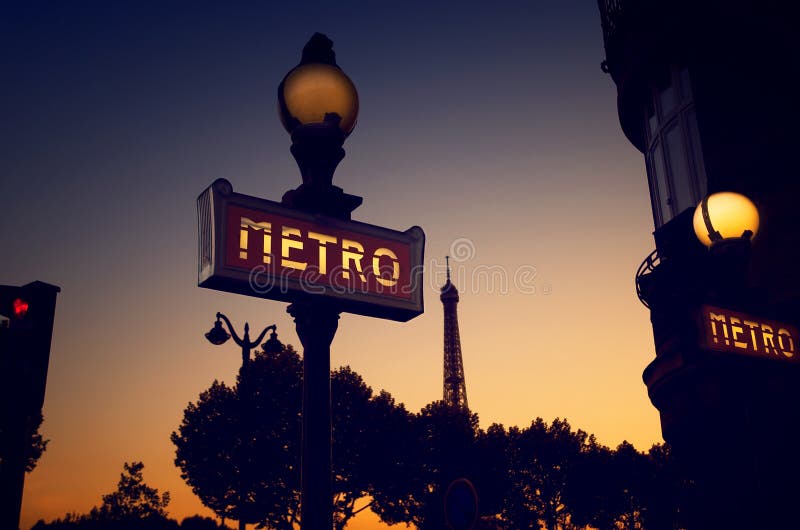 METRO kennzeichnen innen Paris stockfotografie METRO kennzeichnen innen Paris stockfotografie