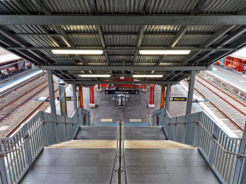 Metro Train Station, Sydney, Australia Editorial Image - Image of work ...