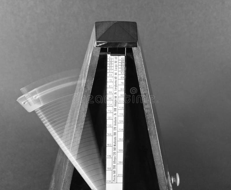 Metronome stock image. Image of isolated, retro, classic 7290353