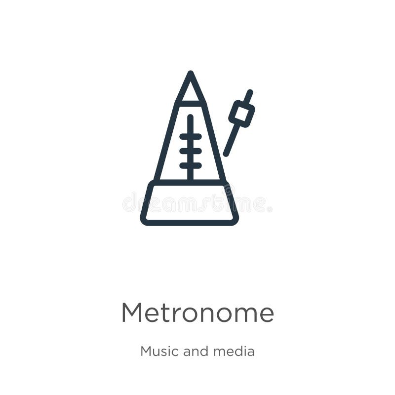 Metronome Line Vector Stock Illustrations 1,253 Metronome Line Vector