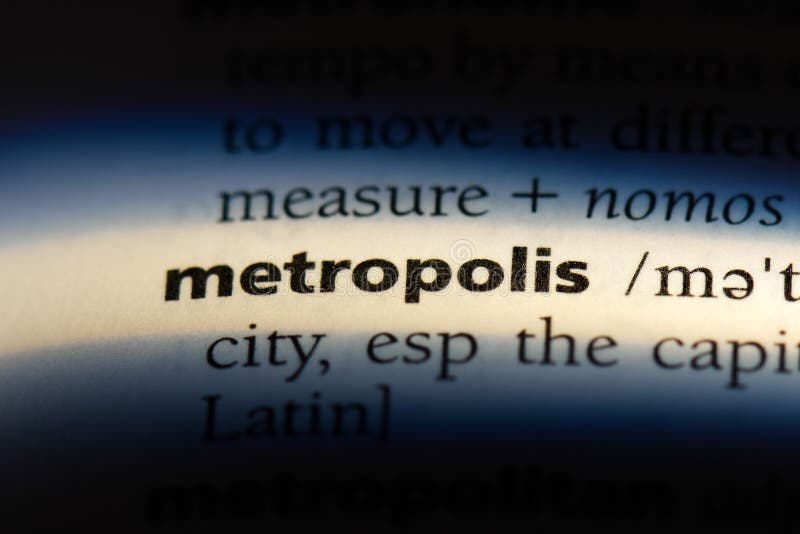 Metropolis stock photo. Image of info, closeup, metropolis 126541248