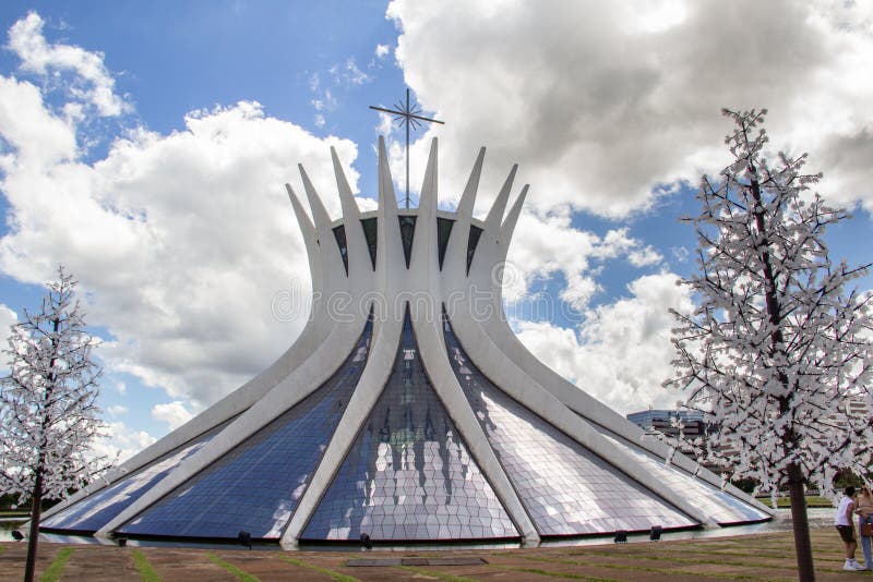 Catedral Metropolitana Nossa Senhora Aparecida Editorial Stock Image ...