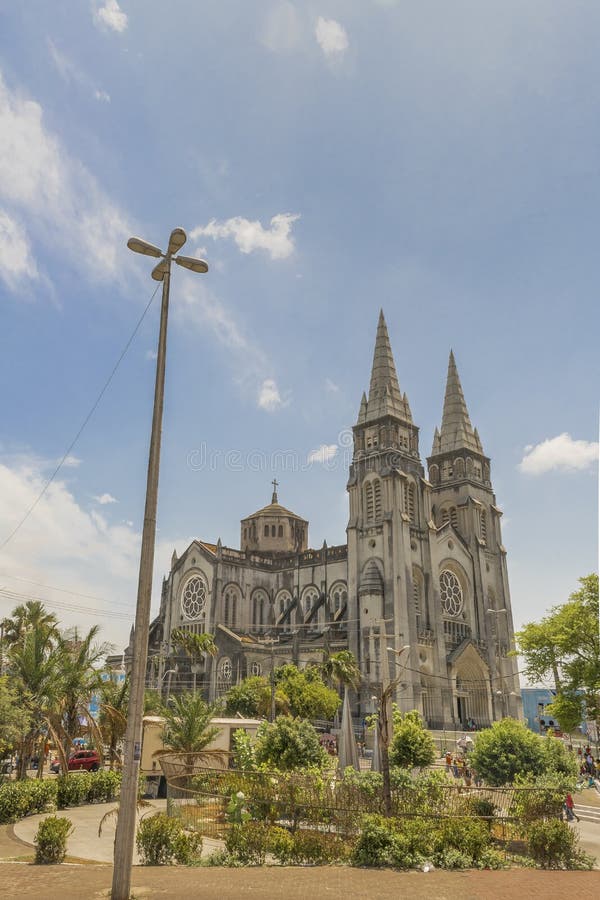 Metropolitan Cathedral Fortaleza Brazil stock photos Metropolitan Cathedral Fortaleza Brazil stock photos