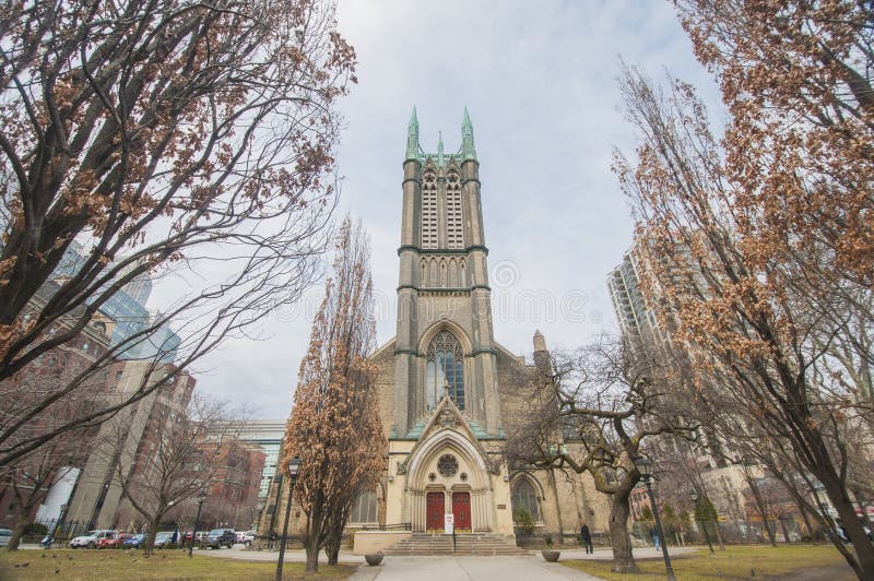 Metropolitan United Church in Toronto, Canada royalty free stock image Metropolitan United Church in Toronto, Canada royalty free stock image