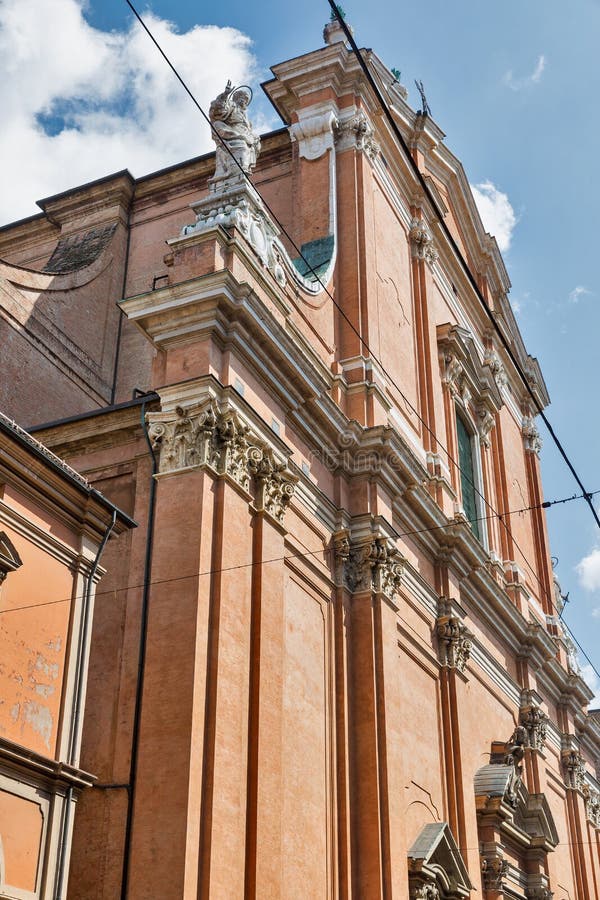 Metropolitane Kathedrale San Pietro in Bologna, Italien lizenzfreies stockfoto Metropolitane Kathedrale San Pietro in Bologna, Italien lizenzfreies stockfoto